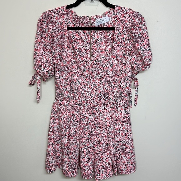 Resa‎ Penelope Romper Pink Floral Small - Picture 3 of 6